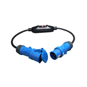 Ex-Demo CEE 16A Male to 16A Female With RCD