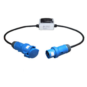 Ex-Demo CEE 32A Male to 32A Female with RCBO